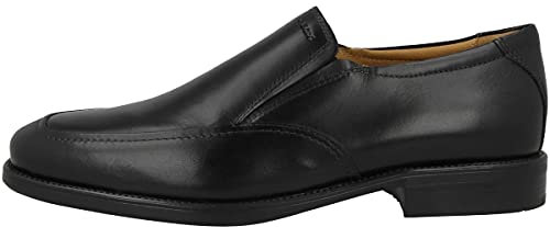 Geox Herren U Federico Z Loafer, Schwarz, 44 EU
