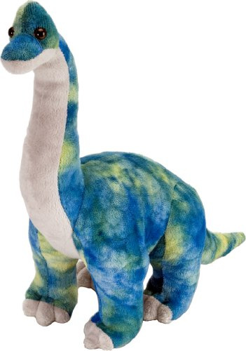 WILD REPUBLIC Brachiosaurus Plush, Dinosaur Stuffed Animal, Plush Toy, Gifts for Kids, Dinosauria 10 Inches