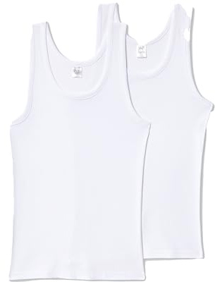 Abanderado Pack de camisetas de tirantes Clásico Algodón 100% Hombre x2