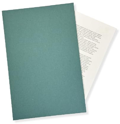 Exacompta - Ref FS250-BLUZ - Guildhall - Square Cut Folder, 250gsm Medium Weight Manilla, 349 x 242mm, A4 & Foolscap, Approx. 100 Sheets, Grey Angel Certified - Grey , Pack of 100