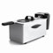 Lacor 69135 Friteuse Electrique 3.5 L 2000 W, Argent