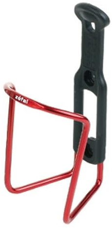 Zefal - Portabidon de ciclismo de aluminio, 5 mm, color rojo