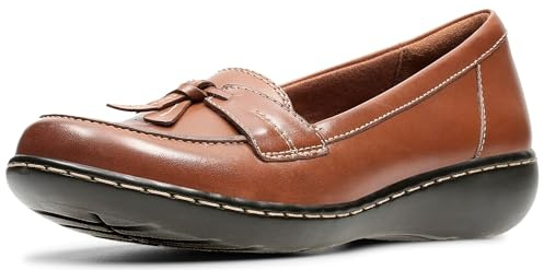 Clarks Ashland Bubble, Mocasín Mujer, Braunes Leder, 41.5 EU