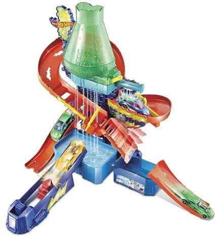 Hot Wheels Mattel CCP76 Color Shifter Labor Spielset, Modellautos, 6 Jahre to 99 Jahre