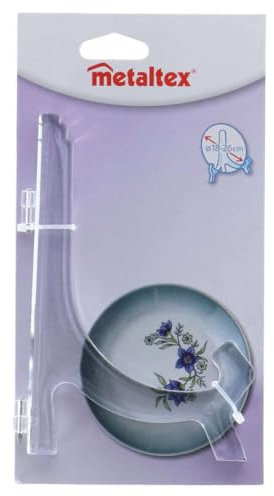 Metaltex - Portapiatti in Acrilico, 18 cm
