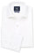 THE SAVILE ROW COMPANY LONDON Men's Poplin Slim Fit Shirt 17 inch Standard & Shortened Double, White, 17 inch Collar Double Cuff Standard