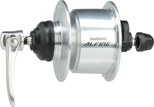 SHIMANO DH-S501 Alfine Dynamo Disc Hub (32H Front, Silver)