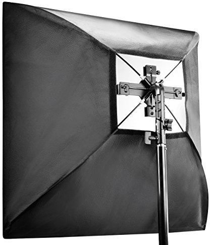 Walimex Blitzhalter Set inkl. Softbox (4-fach, 60x60cm)