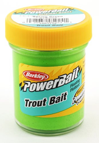 Forellenköder „Powerbait“, biologisch abbaubar , 1004776, grün - spring green