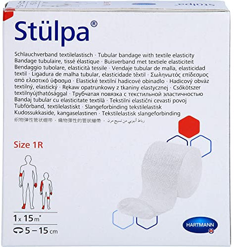 Stülpa Schlauchverband textilelastisch Gr. 1 R 2,5 cm x 15 m, 1 Stycke bandage