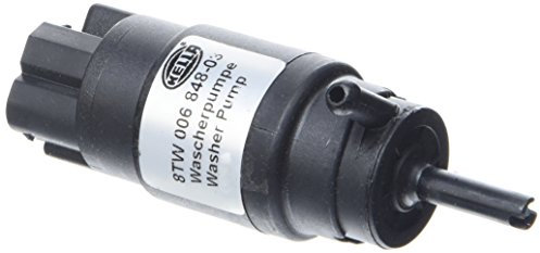 HELLA 8TW 006 848-031 Waschwasserpumpe, Scheibenreinigung - 12V - elektrisch - Monopumpe - Stecker: Rundstecker
