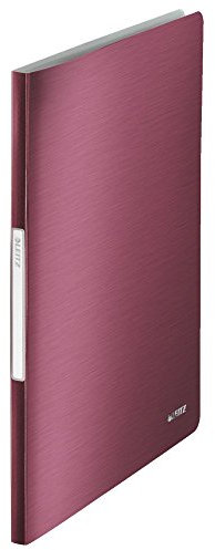 Leitz Sichtbuch Style, A4, PP, 20 Hüllen, granat rot, 39580028