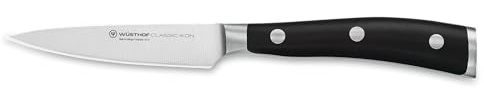 WÜSTHOF Classic IKON 3.5 Paring Knife, Black, Stainless