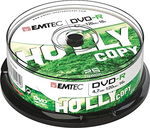 EMTEC Dvd-R 4.7GB - Confezione da 25