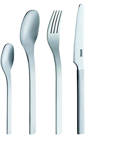 Barcelona set: set posate 48 pezzi, acciaio inox