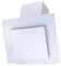 PKM 9039XW Wandhaube | Dunstabzugshaube | Weißes Glas | 60cm Breite | Abluft | Umluft | LED-Beleuchtung | Energieeffizienz A