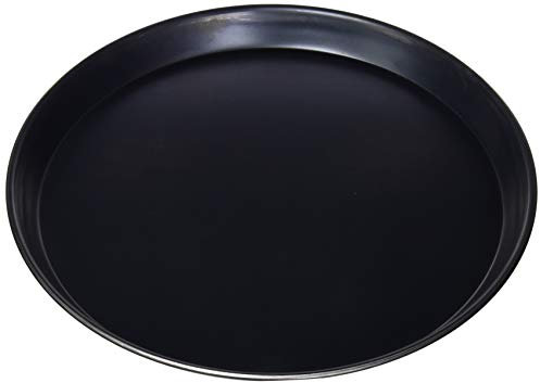 Paderno 11744-32 Teglia Pizza, per Torte e Focacce, Antiaderente, in Ferro Blu, Cucina professionale, per Cottura Elettrica e Gas, Altezza 2.5 cm, Diametro 32 cm