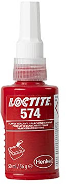 LOCTITE 574, High Strength Adhesive Sealant for Firmly Bonded Gaskets, Oil-, Glycol- and Water-Resistant Sealant for Sealing Flanges and Reliable Gasketing, 50ml