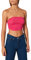Urban Classics - TB451 Soutien-gorge Bandeau Haut, Femme - Rose (Fuchsia 00106) - L