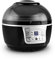 Klarstein VitAir Turbo Hot Air Fryer - Deep Fryer, Air Fryers for Healthy Cooking, Oil-Free Frying, Air Fryer Oven w/Infrared Heating, 1400W, 9L, Easy-to-Clean, Non-Stick Coating, Black/Grey