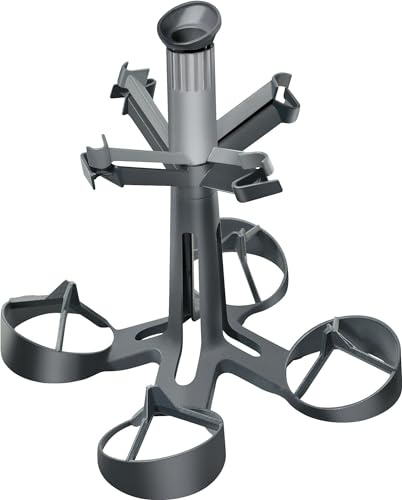 Neff Z7863X8, Kristallglas-Korb für Geschirrspüler, 26,4 x 22,3 x 22,3 cm, Made in Germany, Einsatz zur sicheren Reinigung von Gläsern