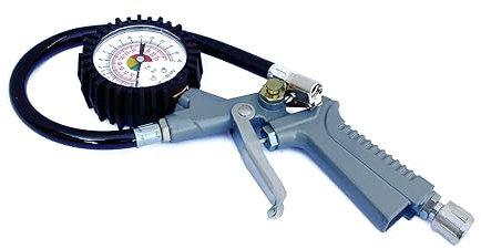 Max-Power 040115 Pistola per Gonfiaggio con Manometro
