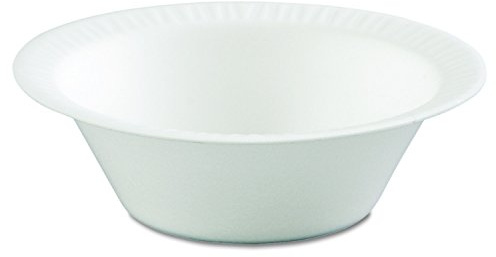 Dart 5BWWC 5-6 oz White Unlaminated Foam Bowl (Case of 1000)