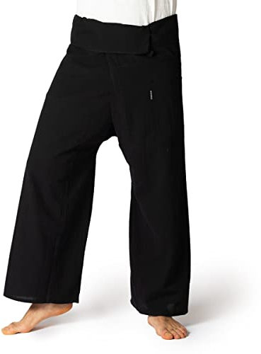 Panasiam Thai Fisherman Hose , Schwarz , XL