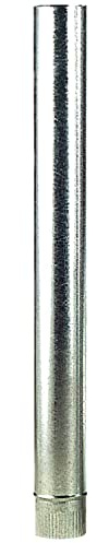Wolfpack Tubo Estufa Acero Galvanizado Ø 120 mm, Ideal Estufas de Leña, Chimenea, Alta resistencia, Conducto Humos