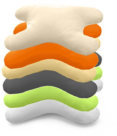 Hefel My Face Kissen Bezug 40x60 cm, Geheimwaffe gegen Falten in verschiedenen Farben (taupe)