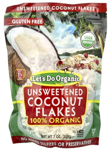 LET'S DO ORGANICS, COCONUT FLAKES,OG1 7 OZ