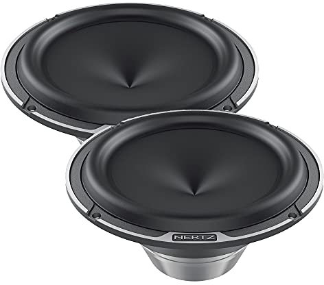 Hertz ML 1650.3 – Coppia di woofer hi-end da 165mm per sistemi car audio a componenti separati, 250W Peak, cono in cellulosa pressata con fibre sintetiche e sospensione Boundary Free