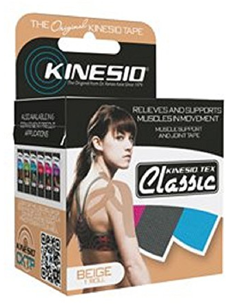 Kinesio Taping - Elastic Therapeutic Athletic Tape Tex Classic - Beige – 2 in. x 13 ft