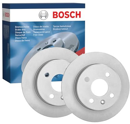 Bosch BD781 Discos de freno, certificación ECE-R90, 1 juego de 2 discos