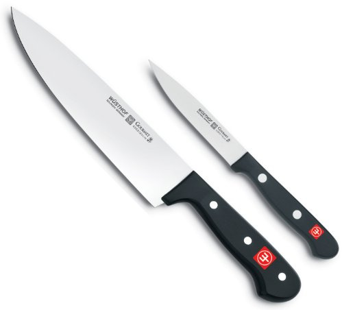 WÜSTHOF Gourmet 2-Piece Chef's Knife Set,Black