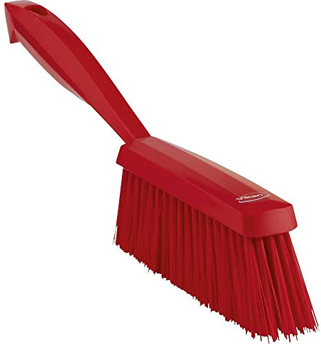 Vikan 45894 Medium Hand Brush, Blue, 330 mm Length, 35 mm Width, 110 mm Height
