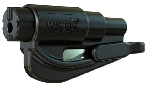 Resqme GBO-RQM-BLACK Herramienta Rompecristales, Negro, 1 Unidad