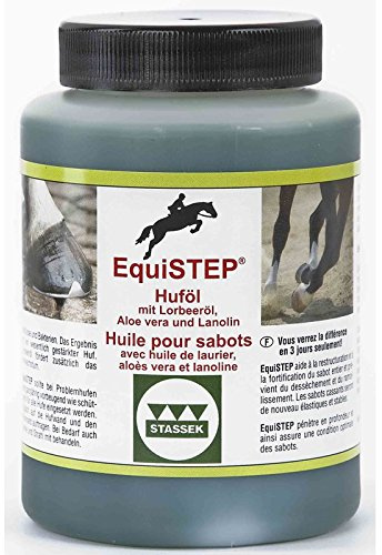 huile de sabot EQUISTEP avec huile de Laurier, L'Aloe Vera et lanoline BOUTEILLE DE REMPLISSAGE
