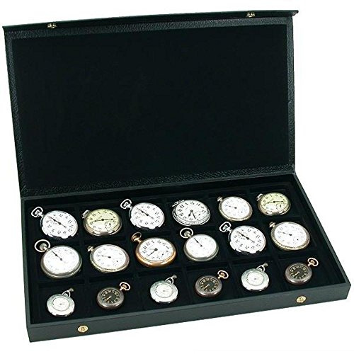Generic LQ..8..LQ..3527..LQ e Box F Storage ch Disp Display Case Wat Box For Pocket Watch 18 Watches US6-LQ-16Apr28-85