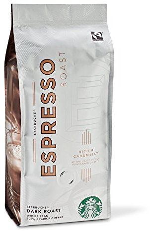 Starbucks Tostado espresso, café entero en grano (richo y caramelo) 227g
