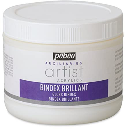 Pébéo Studio Bindex Flüssigkeitsbinder 500 ml, glänzend, Transparent