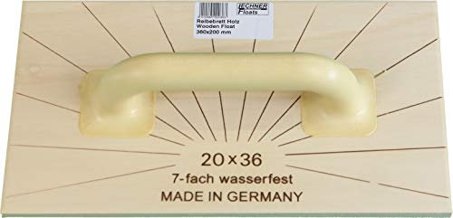 Lechner 220360 Reibebrett 200x360mm aus Holz
