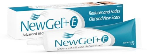 Advanced High-Potency Silicone Scar Gel with Vitamin E for Old, New Scars, Surgery, Keloids, Burns, and Facial Blemish Scars, NewGel Plus by MyNewGel (15 Grams) - 0.50 oz