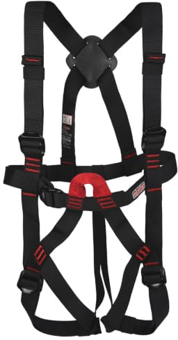 ALPIDEX Imbracatura da arrampicata per bambini EN 12277 imbracatura completa completamente regolabile