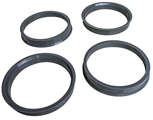 4 anelli di centraggio: diametro esterno 60,1 mm + interno 54,1 mm