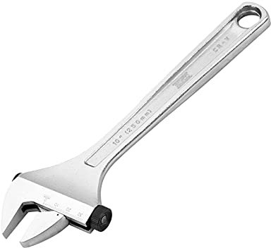 Alyco 172273 Llave Ajustable Moleta Lateral, Plateado, 200 mm