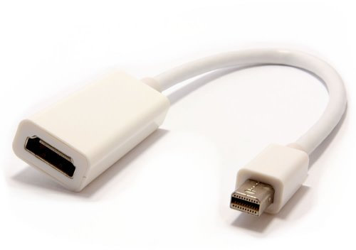 kenable Mini-DisplayPort Adaptateur câble vers HDMI Femelle Adaptateur HD et l'audio