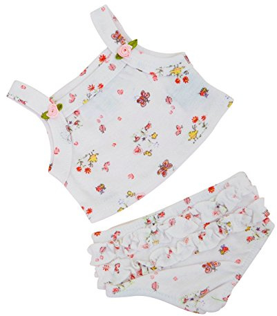 FRILLY LILY Dolls Chick fabric Underwear Set for dolls 18-20 ins[ 45-50 cm] To fit dolls such as 46 cm Baby Annabell