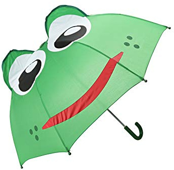 Western Chief Kids Character Umbrella, Fritz the Frog, One Size