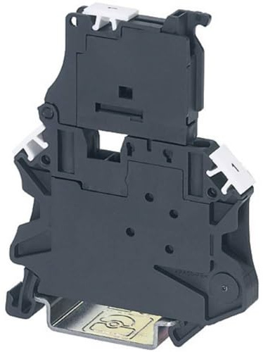 Phoenix Contact 3046100 Sicherungsreihenklemme 6.2 mm Schrauben Schwarz 1 St.